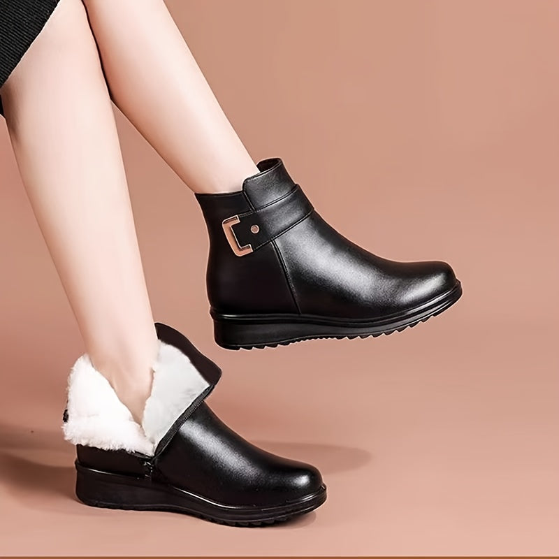 Bottes Hiver Doublure Blanche