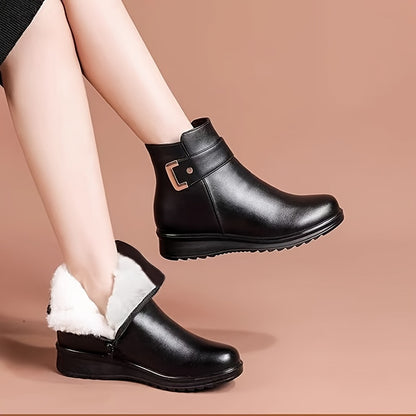 Bottes Hiver Doublure Blanche