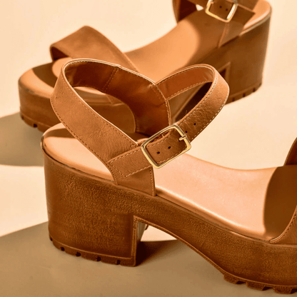 Sandale Plateforme Style Premium