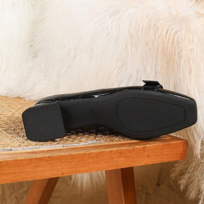 Escarpins Carrés Élégance Moderne