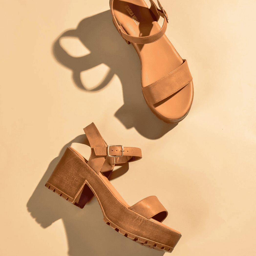 Sandale Plateforme Style Premium