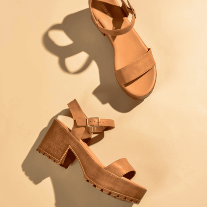 Sandale Plateforme Style Premium