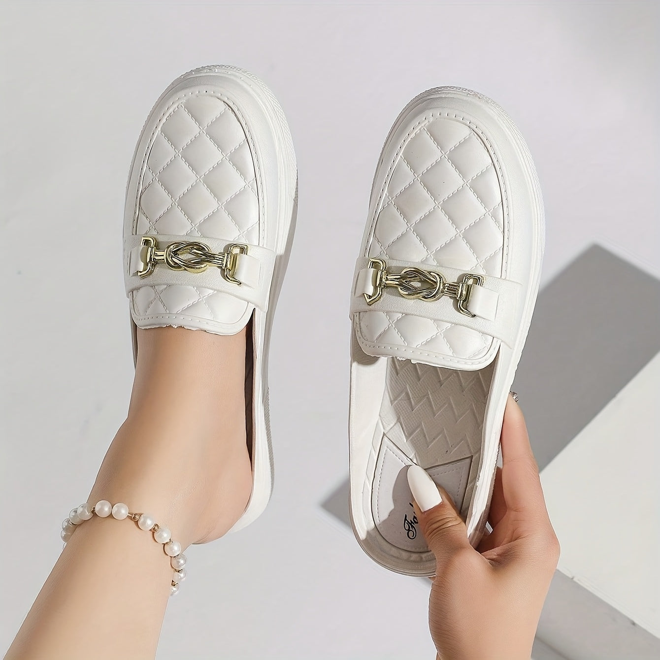 Sabots Femme Plat Confort