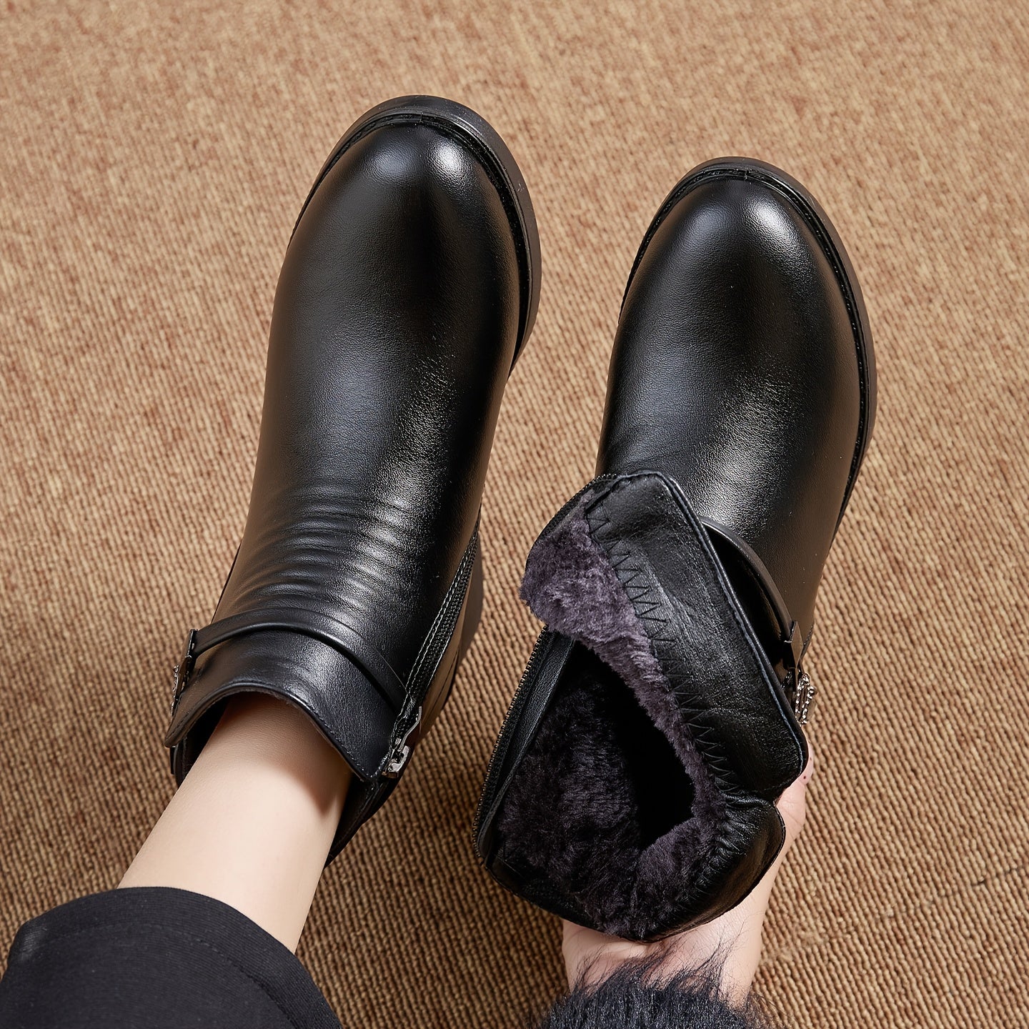 Bottes Hiver Doublure Chauffante